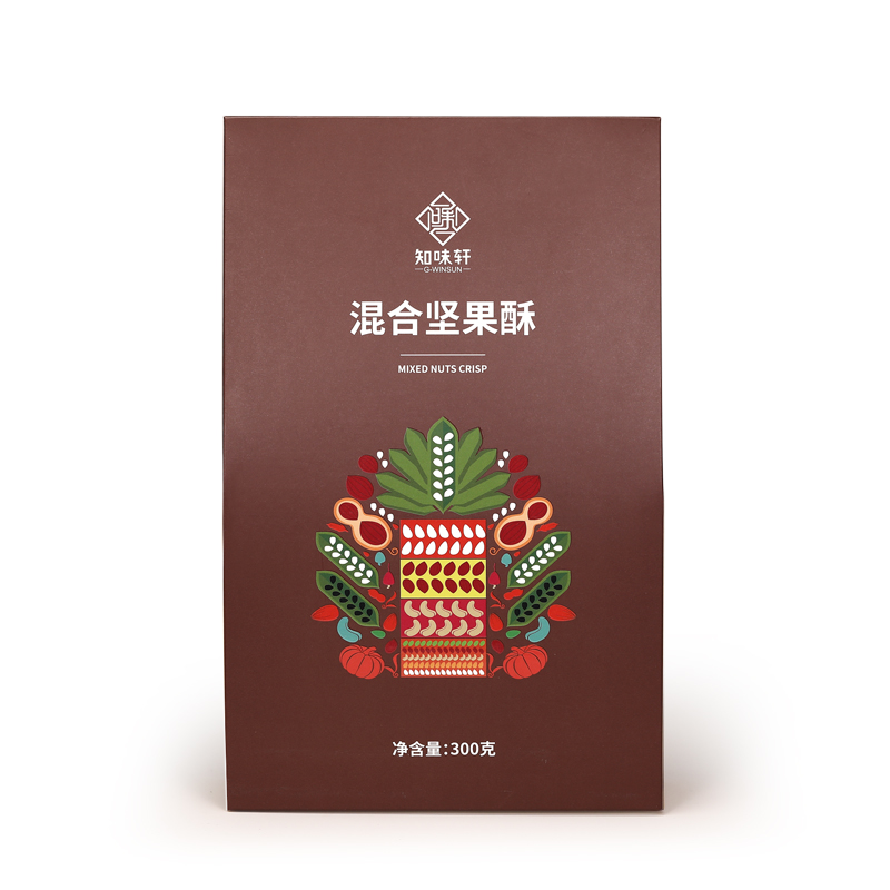 混合坚果酥300克